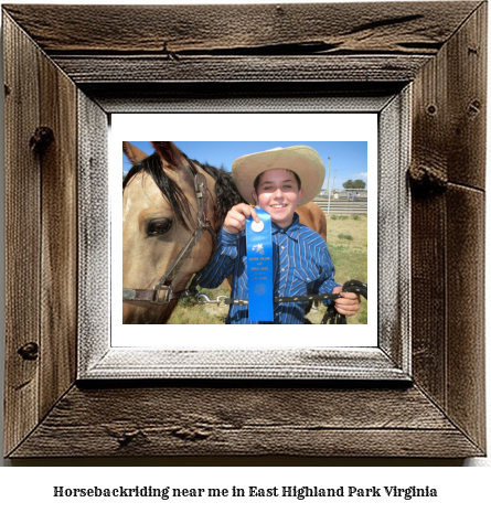 horseback riding near me in East Highland Park, Virginia